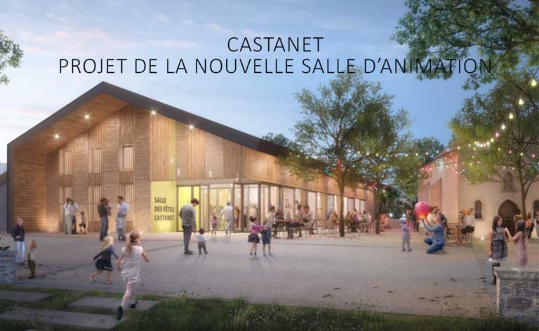 Castanet projet salle des fêtes