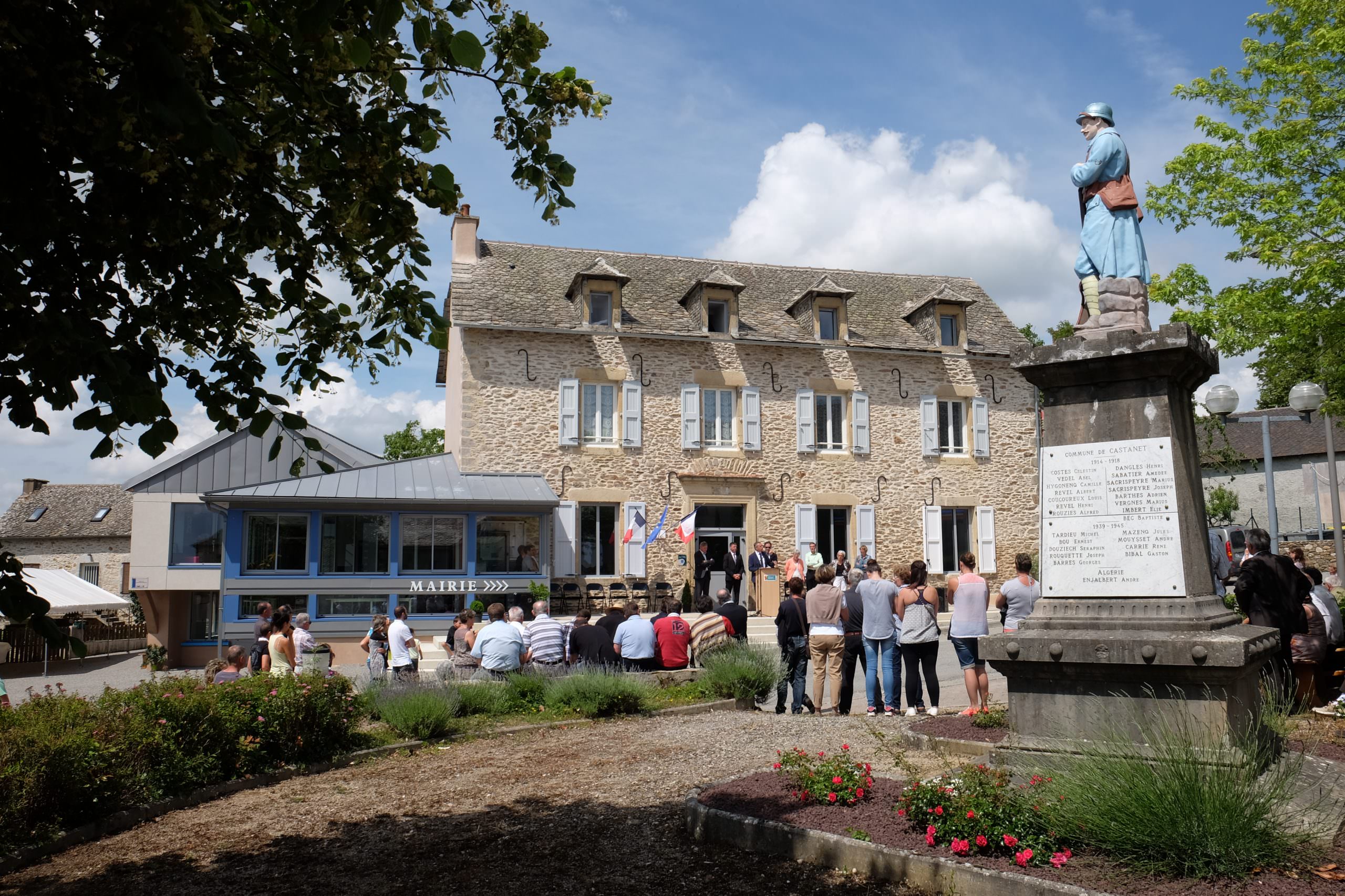 (Aveyron), site de la Mairie de dans l'Aveyron (12) Occitanie